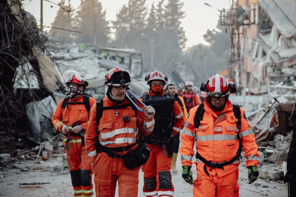 トルコ地震救援活動