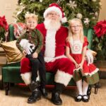 サンタと子ども達